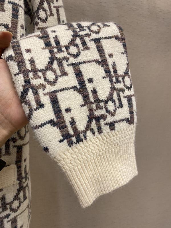 Кардиган Christian Dior Many Brown Logos "Beige" фото № 4