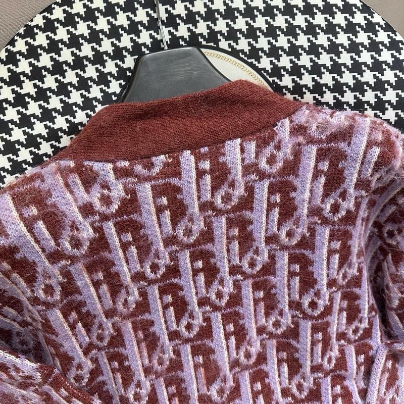 Кардиган Christian Dior Print Many Pink Logos "Red" фото № 4