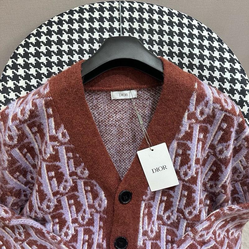 Кардиган Christian Dior Print Many Pink Logos "Red" фото № 3