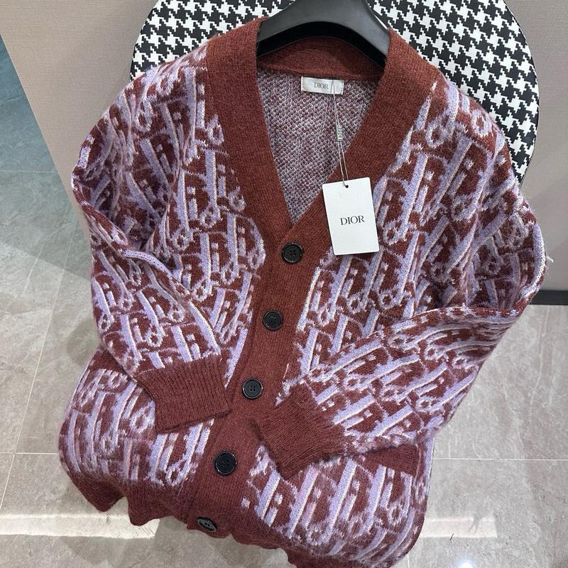 Кардиган Christian Dior Print Many Pink Logos "Red" фото № 2