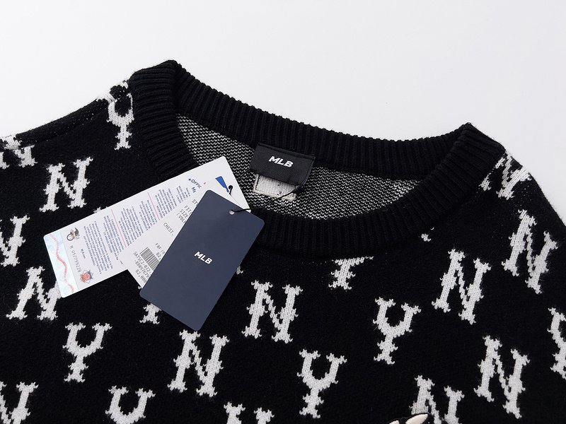 Свитер MLB With Logo "Black" фото № 4