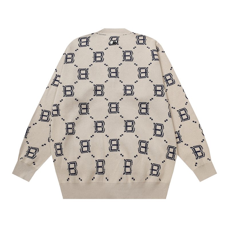 Кардиган MLB Two Front Pockets "Beige" фото № 2