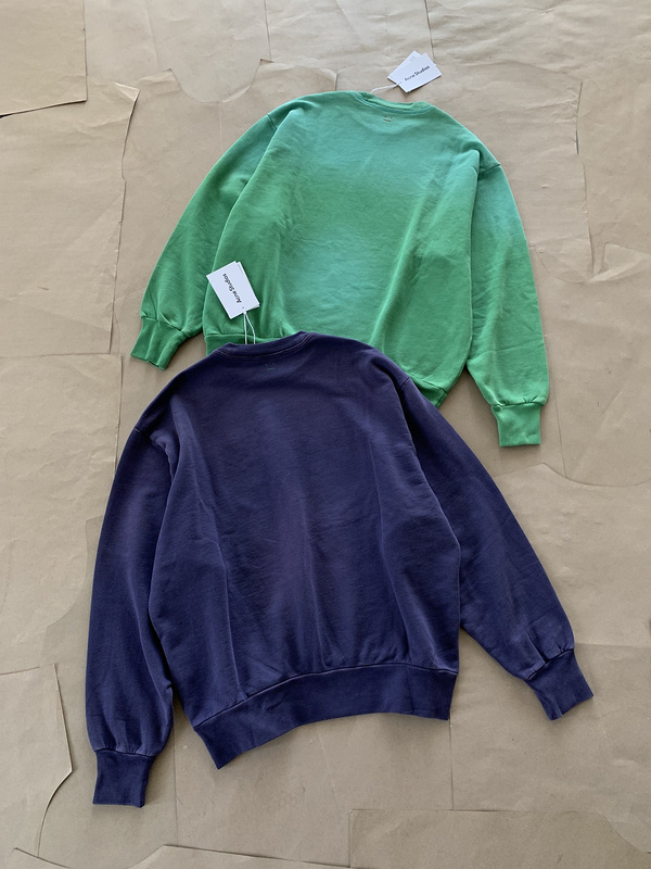 Свитшот Acne Studios Small Logo Square Face "Blue" фото № 5