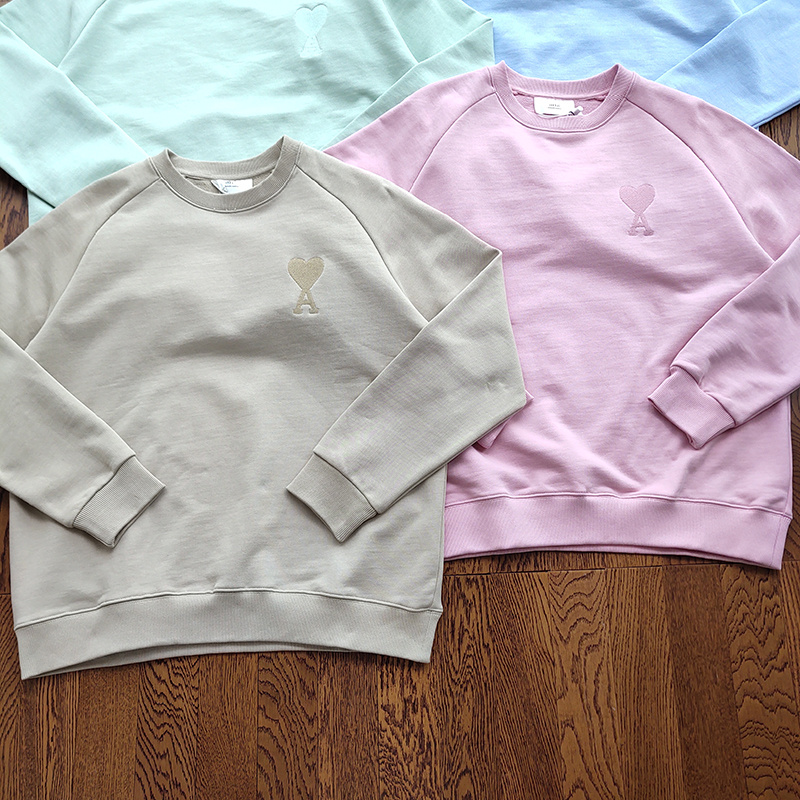 Свитшот Amiri Base With A Small Brand Logo "Gray" фото № 4