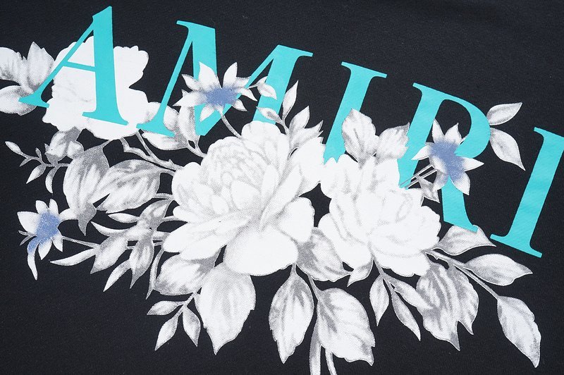 Свитшот Amiri Print Flora "Black" фото № 7
