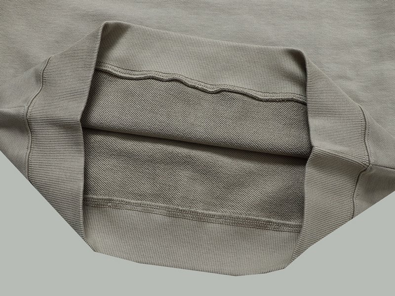 Свитшот Balenciaga With Black Text Logo "Beige/Gray" фото № 7