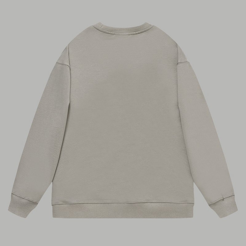 Свитшот Balenciaga With Black Text Logo "Beige/Gray" фото № 9