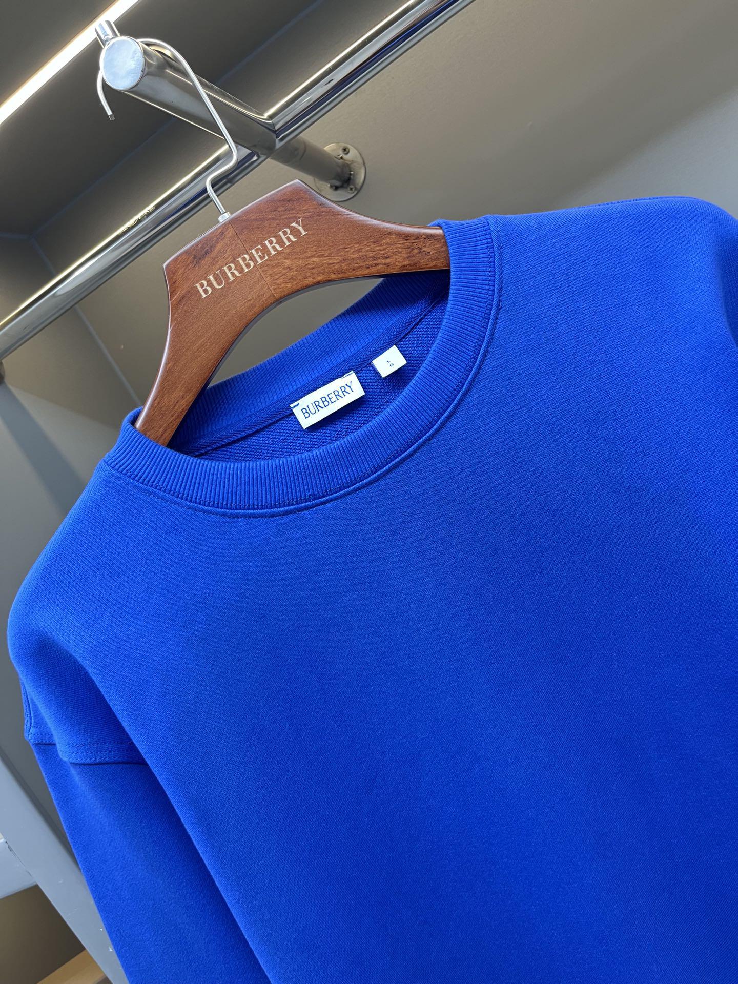 Свитшот Burberry Backside Print Warrior On The Horse "Blue" фото № 5