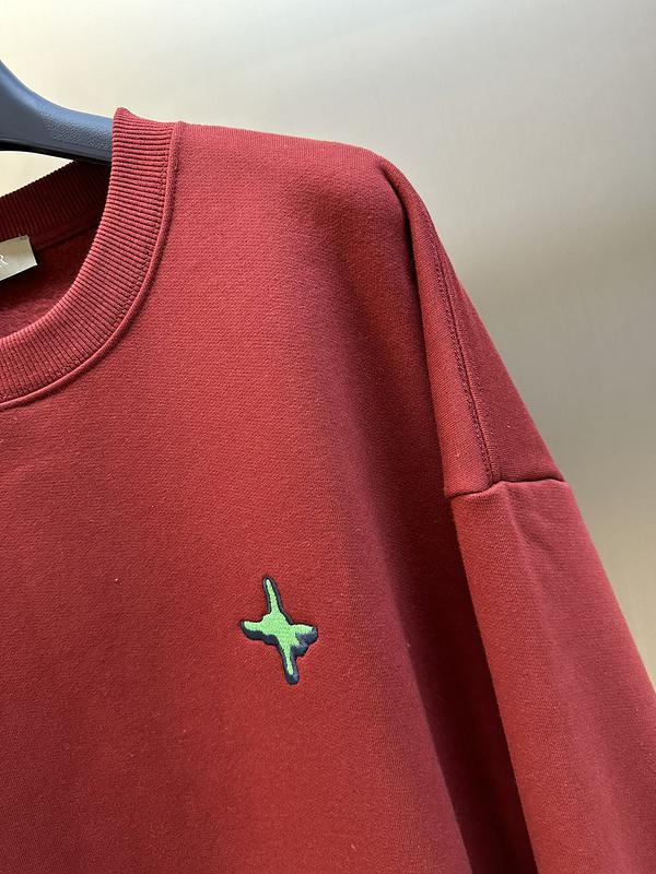 Свитшот Christian Dior Frontside Print Star "Red" фото № 6
