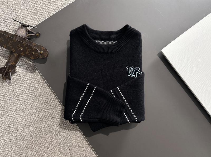 Свитшот Christian Dior Graffiti Logo "Black" фото № 7