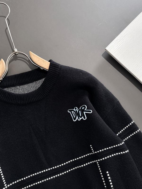 Свитшот Christian Dior Graffiti Logo "Black" фото № 3