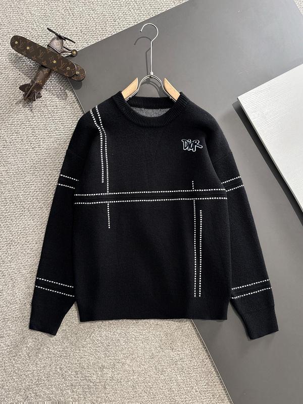 Свитшот Christian Dior Graffiti Logo "Black" фото № 2