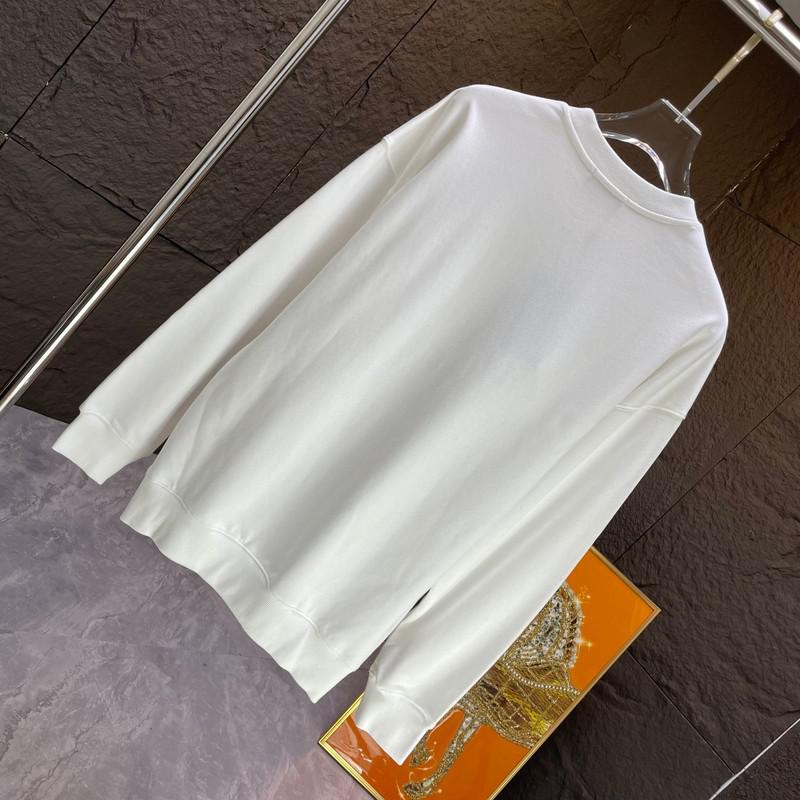 Свитшот Christian Dior Frontside Big Glossy Logo "White" фото № 5