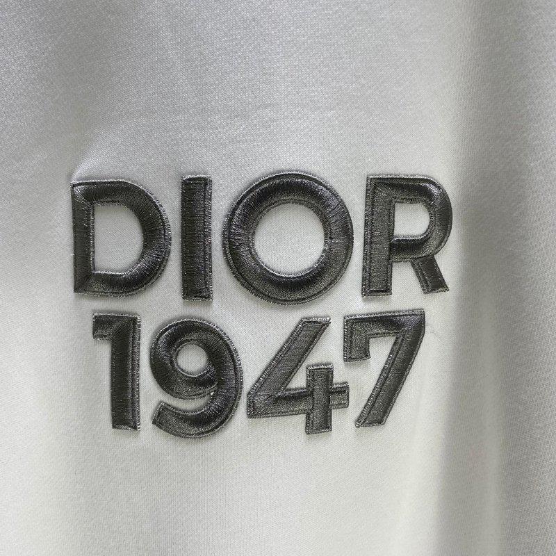 Свитшот Christian Dior Frontside Big Glossy Logo "White" фото № 3