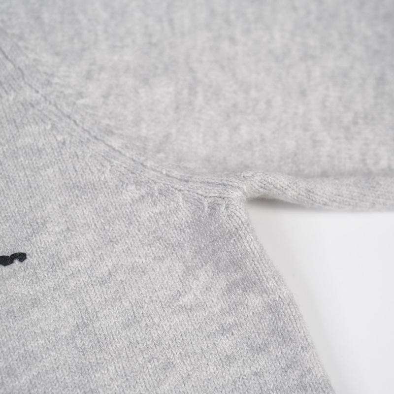 Свитшот Christian Dior Plant "Gray" фото № 3