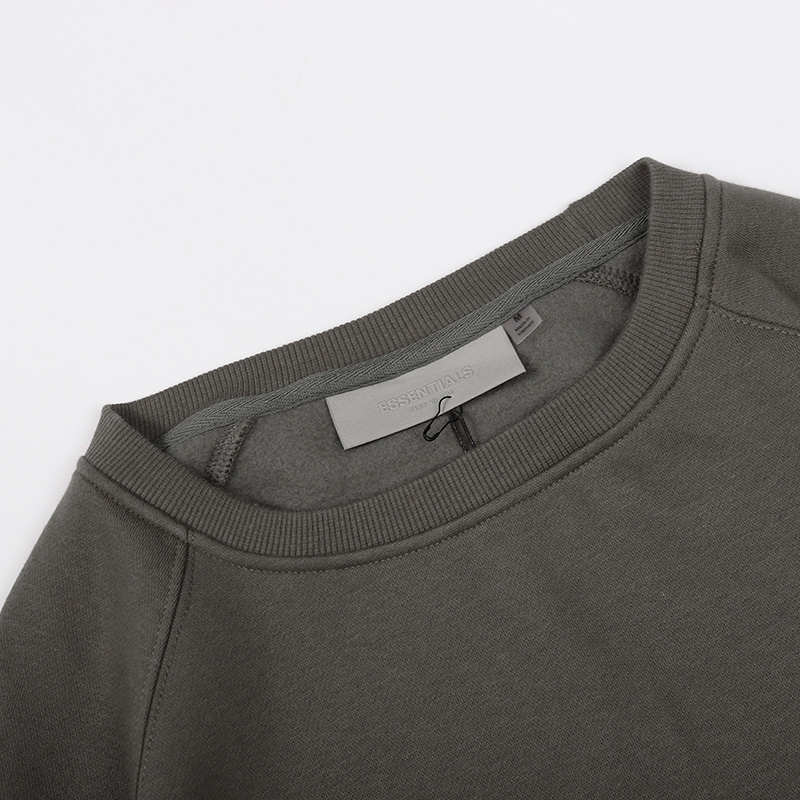 Свитшот Fear Of God With Logo "Gray" фото № 2