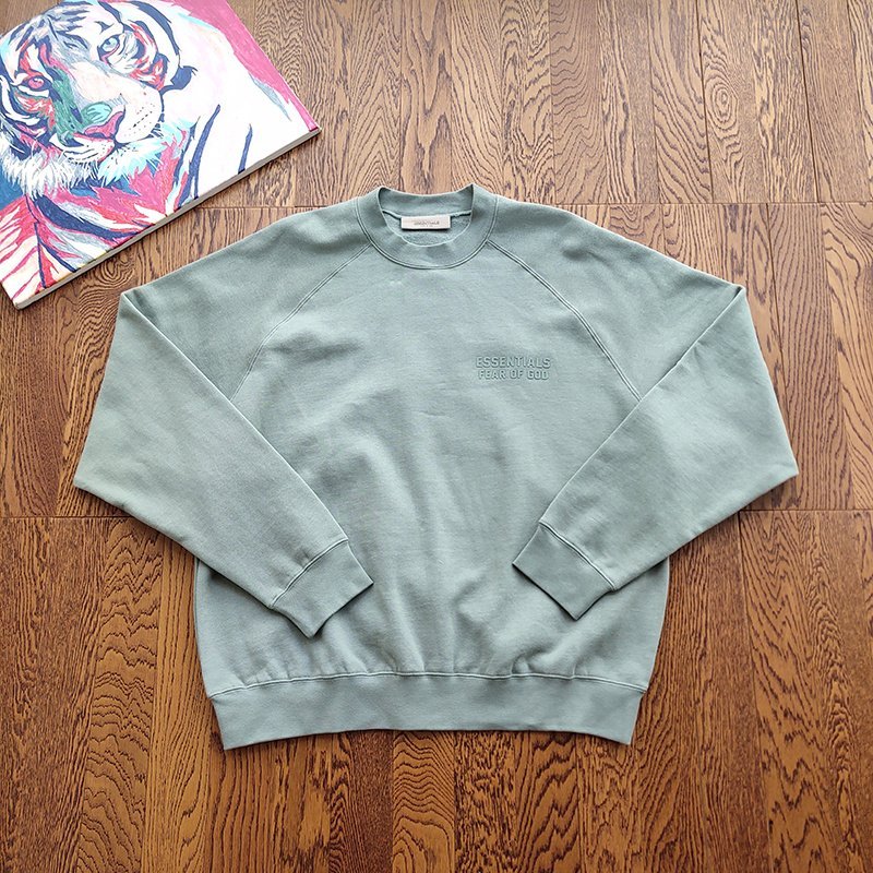 Свитшот Fear Of God With Logo - Base "Mint" фото № 2