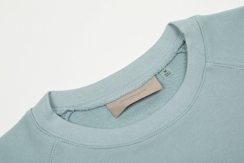 Свитшот Fear Of God Plain With Text Logo "Blue" фото № 6