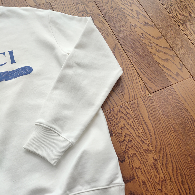 Свитшот Gucci Basic Print "White" фото № 6