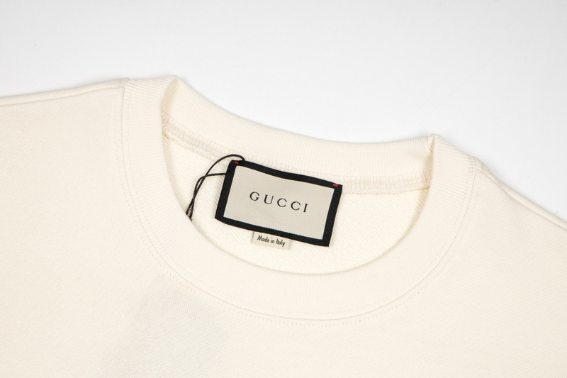 Свитшот Gucci Watermelon Logo "Cream" фото № 4