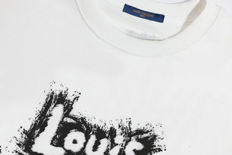 Свитшот Louis Vuitton With Logo Pattern "White" фото № 2