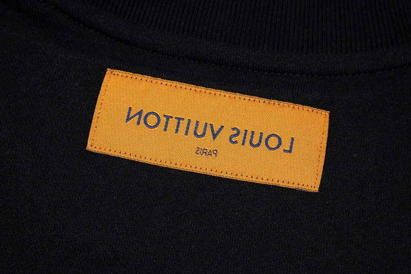 Свитшот Louis Vuitton Two Headed Tiger Art "Black" фото № 2