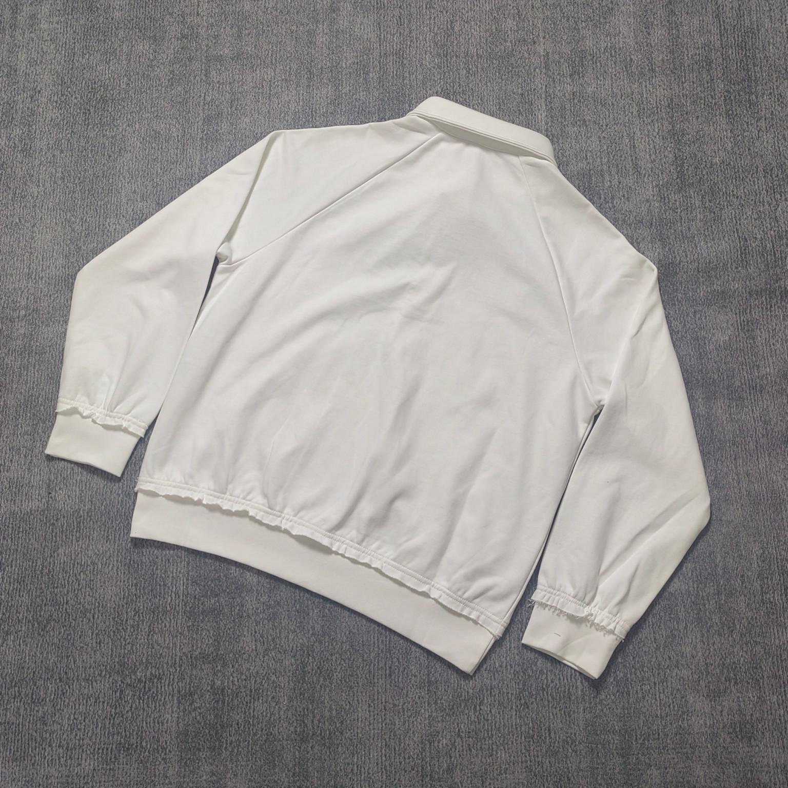 Свитшот Miu Miu Frontside Left Round Logotype Miu Miu "White" фото № 3