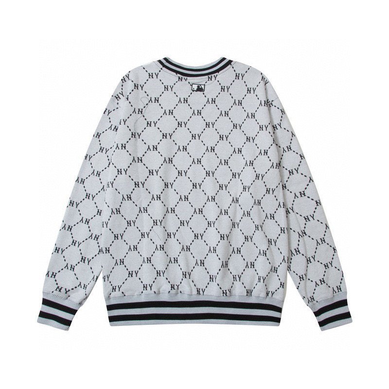 Свитшот MLB Two Stripes Edge Decoration "Gray" фото № 2