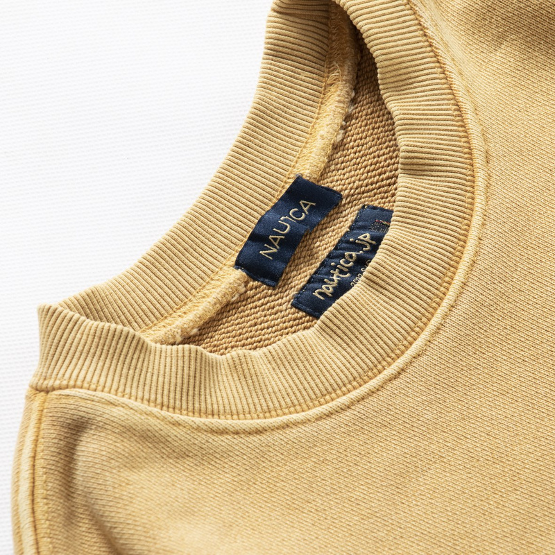 Свитшот Nautica With Brand Inscription "Yellow" фото № 5