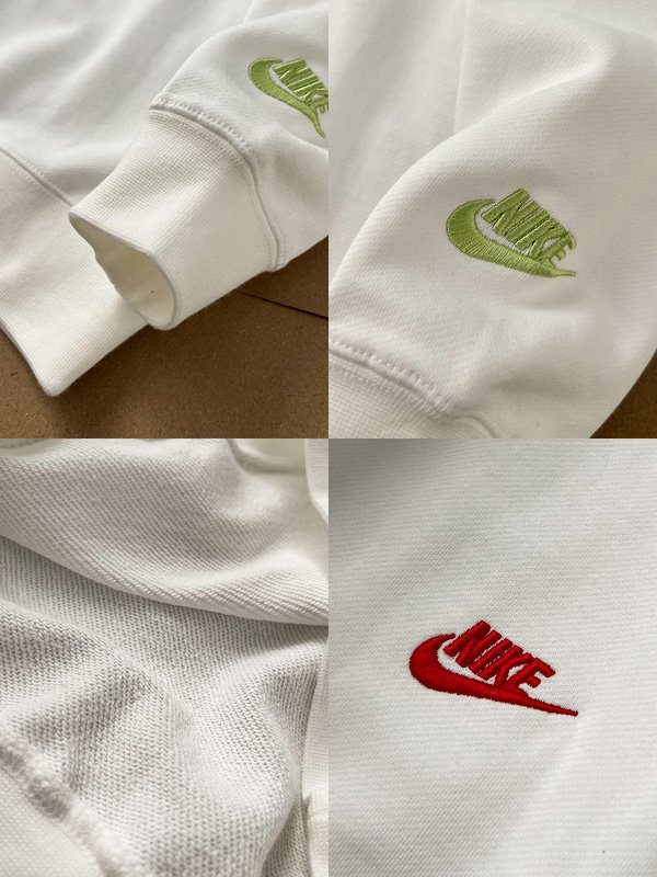 Свитшот Nike With Brand Logos "White" фото № 3