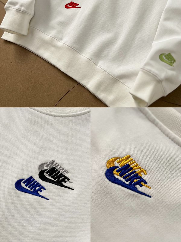 Свитшот Nike With Brand Logos "White" фото № 5