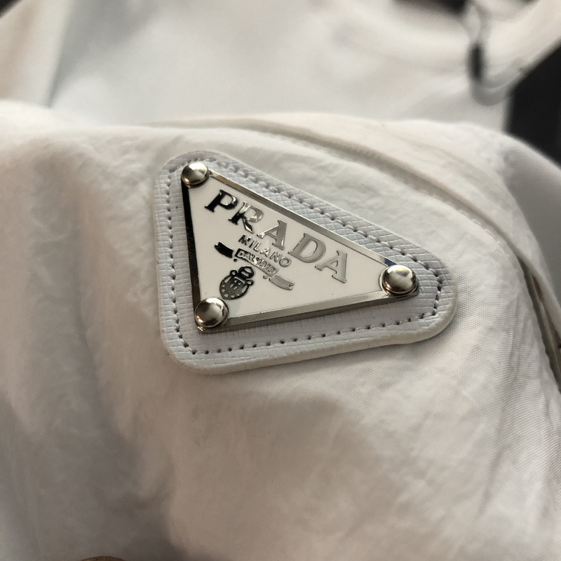 Свитшот Prada With Pocket And Logo "White" фото № 5