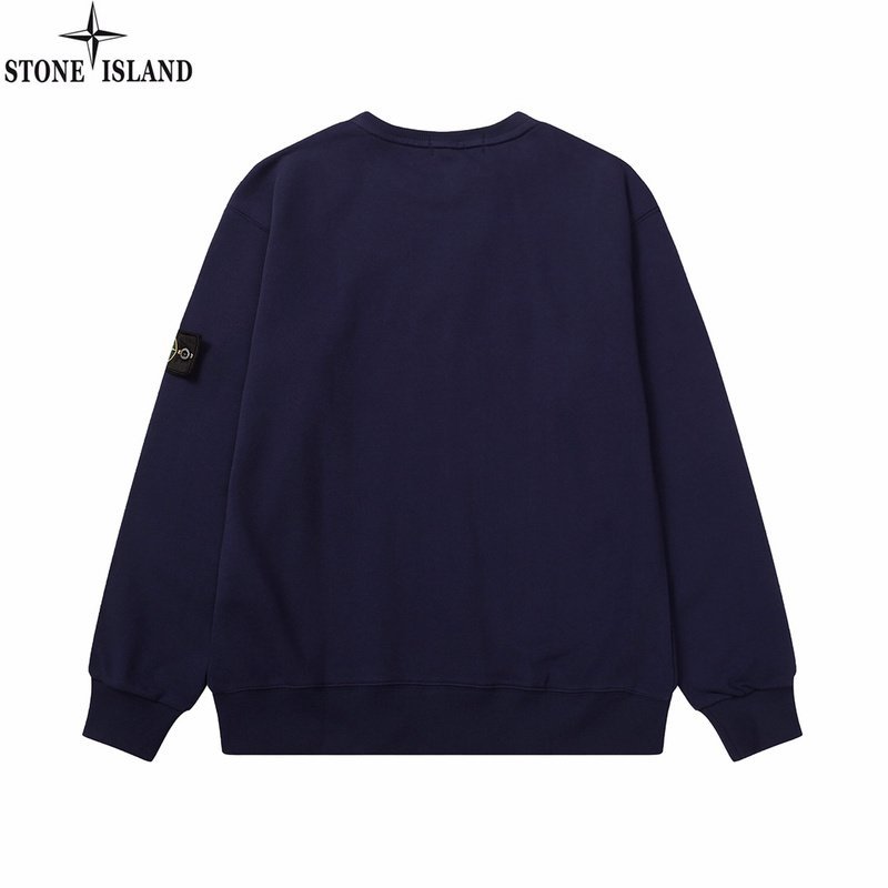 Свитшот Stone Island Black Ribbon "Blue" фото № 2