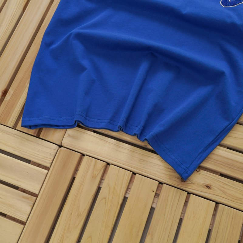 Футболка Trapstar Embroidered Wildcard Style "Blue" фото № 3