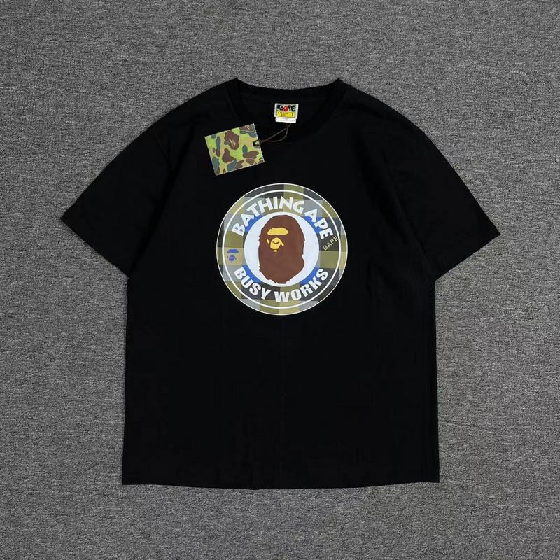 Футболка A Bathing Ape Busy Works "Black" фото № 3