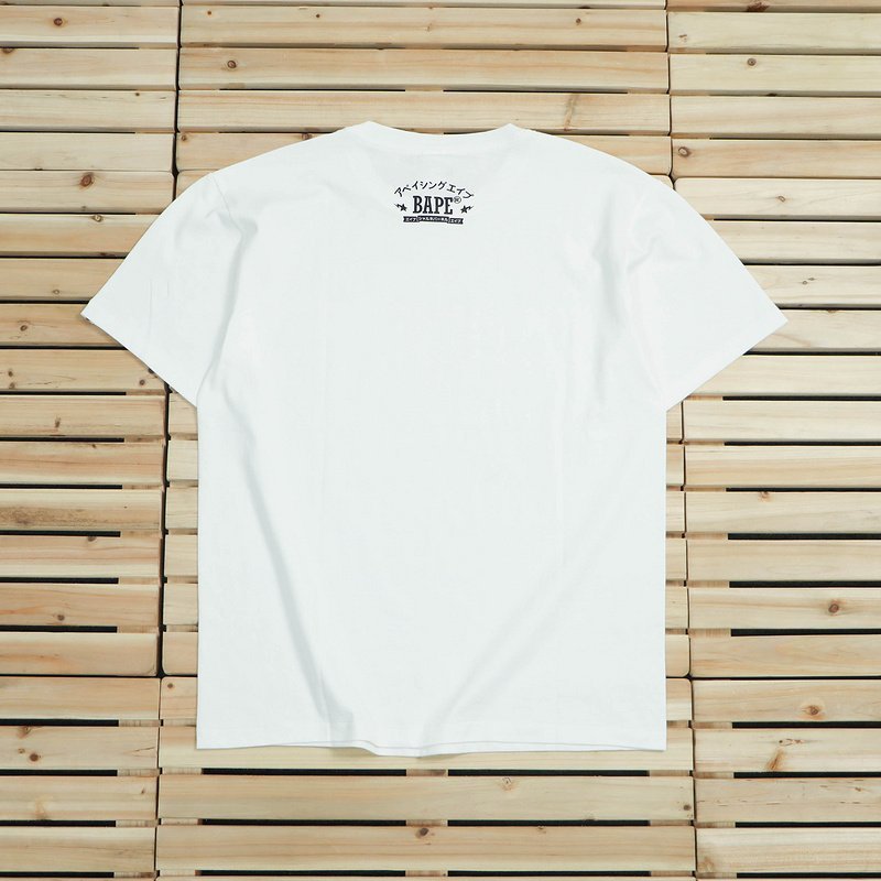Футболка A Bathing Ape Japan "White" фото № 2