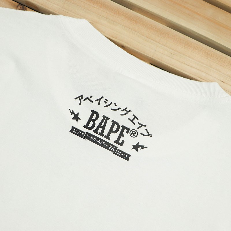 Футболка A Bathing Ape Japan "White" фото № 4