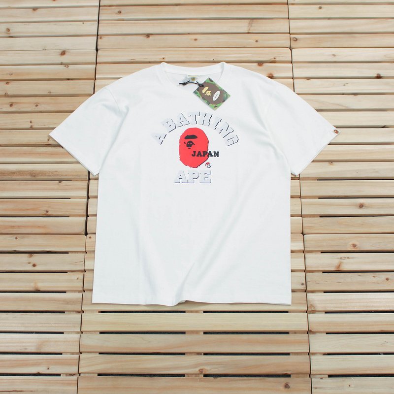 Футболка A Bathing Ape Japan "White" фото № 5