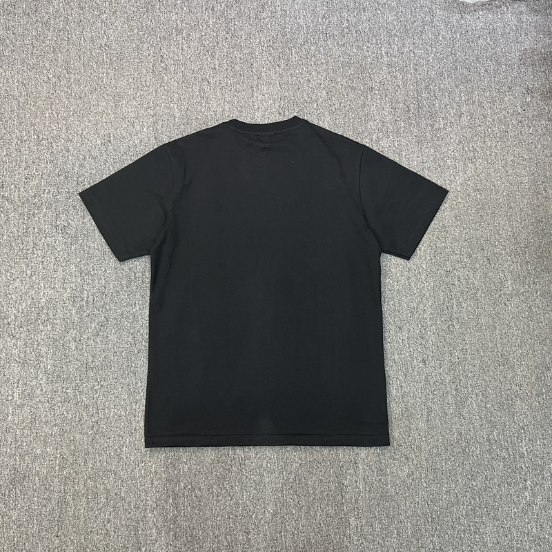 Футболка A Bathing Ape Brand Logo With Monkey "Black/Red" фото № 4