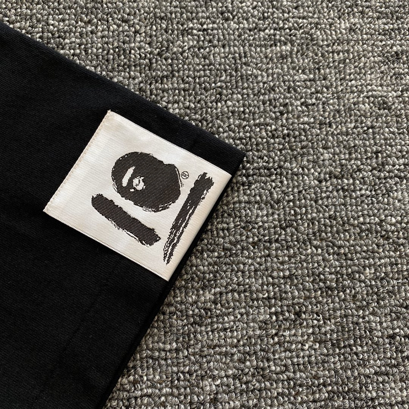 Футболка A Bathing Ape Monkeys Head "Black" фото № 2