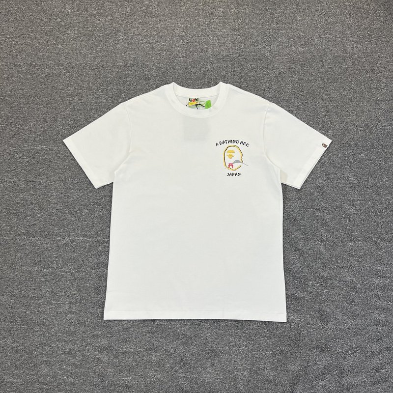 Футболка A Bathing Ape Shall Never Kill "White" фото № 2