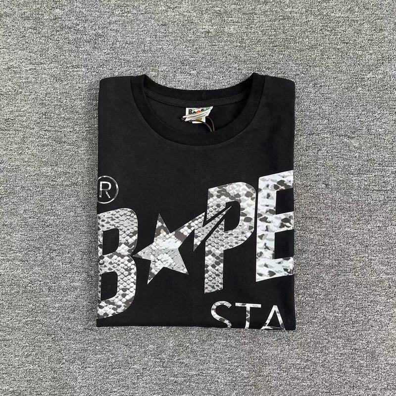 Футболка A Bathing Ape Starry "Black" фото № 5