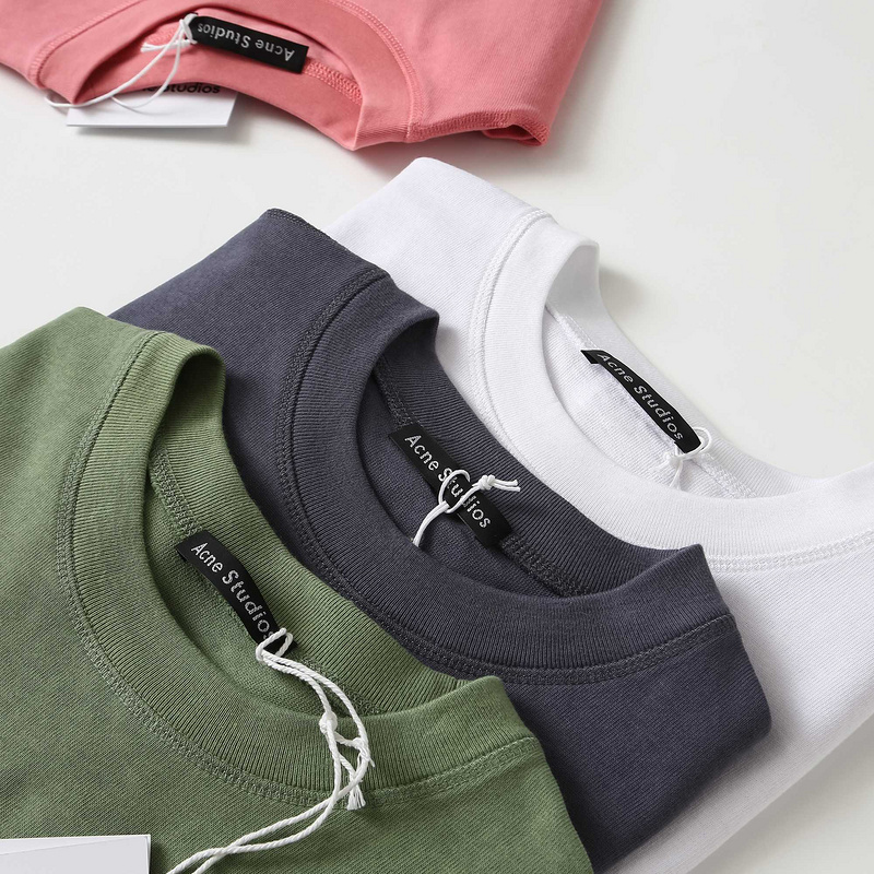 Футболка Acne Studios Usual "Gray" фото № 4