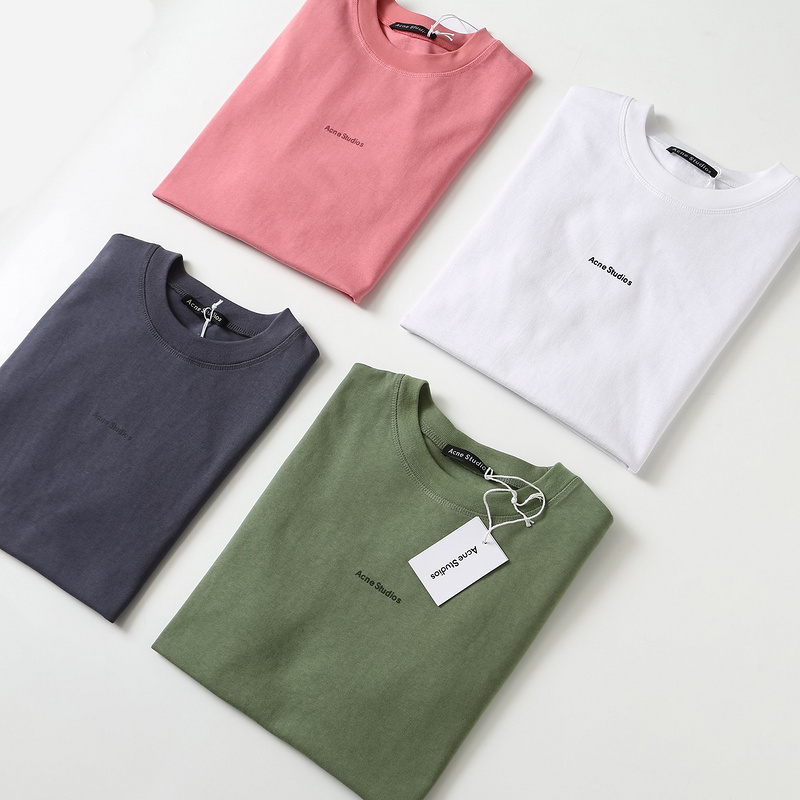 Футболка Acne Studios Usual "Gray" фото № 3