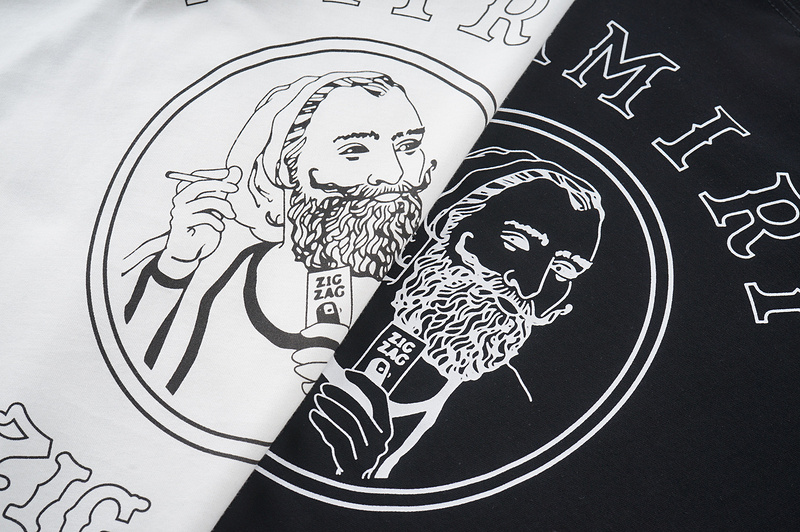 Футболка Amiri Zig-Zag "Black" фото № 4