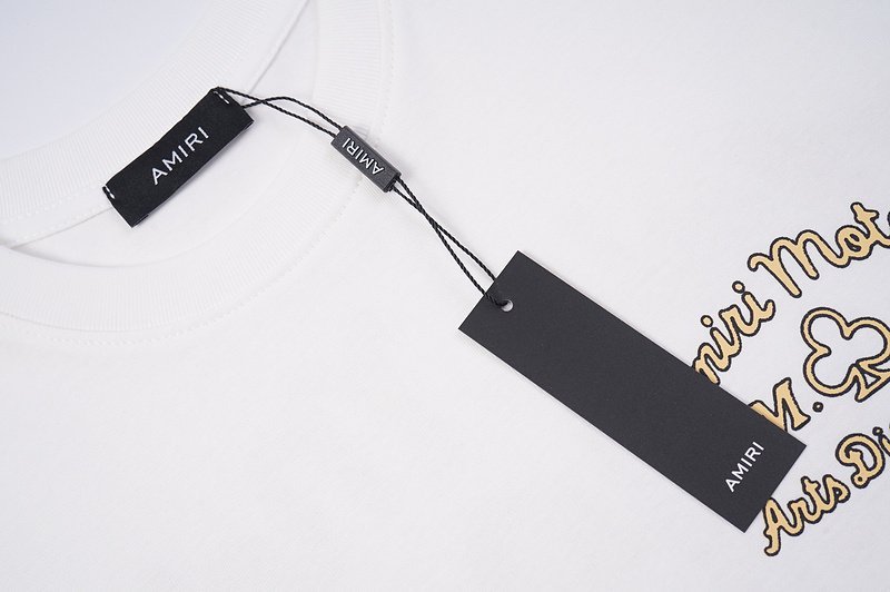 Футболка Amiri Back Inscription Amiri Motors "White" фото № 5