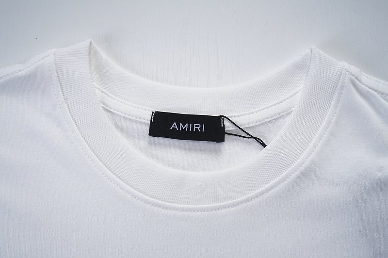 Футболка Amiri Back Inscription Amiri Motors "White" фото № 4