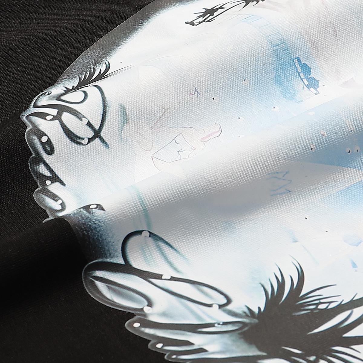 Футболка Amiri Resort Club Two Palms Trees In Circle "Black" фото № 2