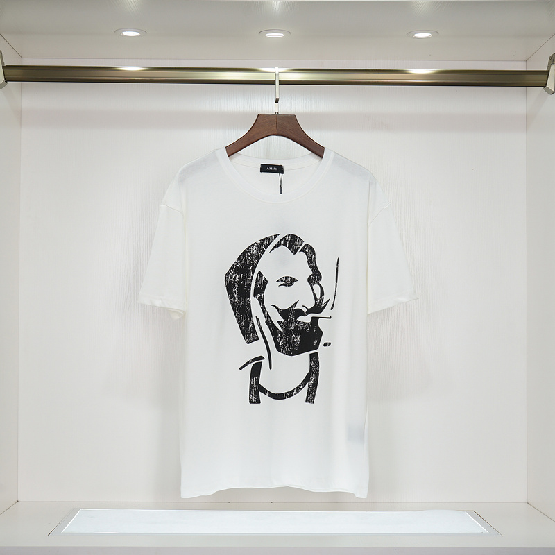 Футболка Amiri Print Famous People "White" фото № 7