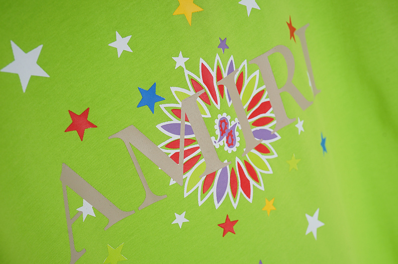 Футболка Amiri Stars "Green" фото № 6